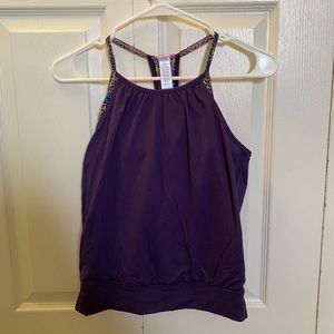 Ivivva (girls lululemon) purple tank top